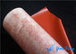 Panno rivestito di silicone resistente della vetroresina per la manica dell'isolamento e di resistenza al calore