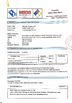 Cina Changshu Yaoxing Fiberglass Insulation Products Co., Ltd. Certificazioni