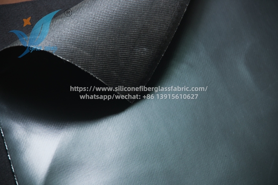 Tessuto di silicone in fibra di vetro antistatica certificata da 1,2 mm per isolamento delle centrali elettriche termiche