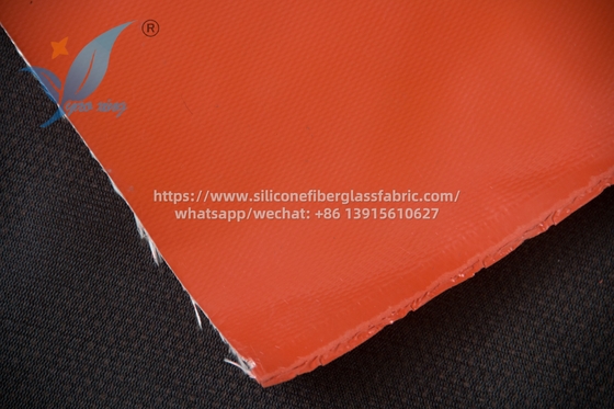 Tessuti di fibra di vetro con rivestimento in silicone isolante termico su un solo lato