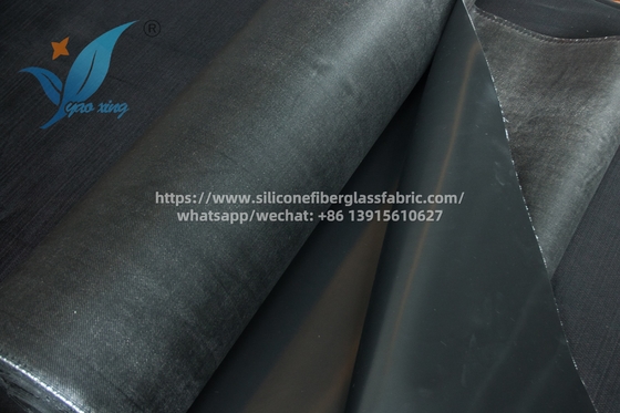 Tessuto resistente al calore di 1000 mm di larghezza rivestito di silicone per sigilli industriali