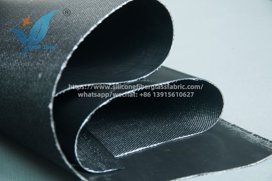 Tessuti di fibra di vetro rivestiti di gomma di silicone industriale per acciaierie e centrali elettriche