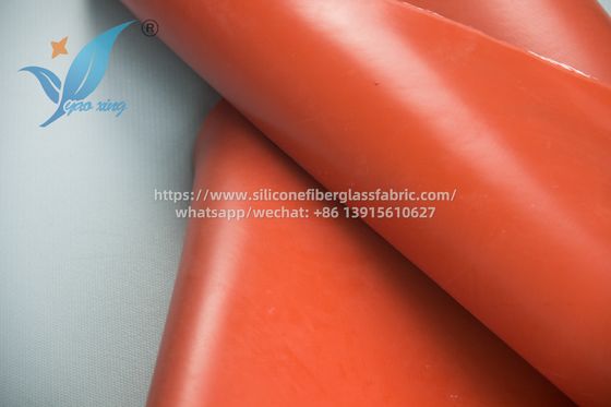 Fabbrica di fibra di vetro in silicone a doppio lato, ignifuge, composita, pesante