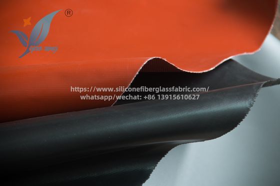 Tessuto di giuntura di espansione ignifugia di silicone rivestito a 200°C resistente
