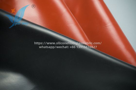 Tessuto di giuntura di espansione ignifugia di silicone rivestito a 200°C resistente