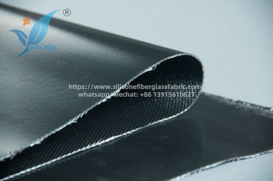 Spessore personalizzato Tessuto in fibra di vetro rivestito di silicone flessibile resistente all'abrasione