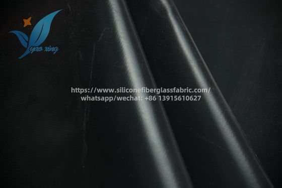 Tessuto isolante termico con rivestimento in silicone a 3 mm a una sola faccia