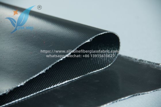 Tessuto isolante termico con rivestimento in silicone a 3 mm a una sola faccia