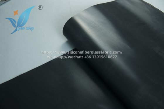 Materiale in fibra di vetro rivestito con gomma di silicone a prova di rottura e abrasione