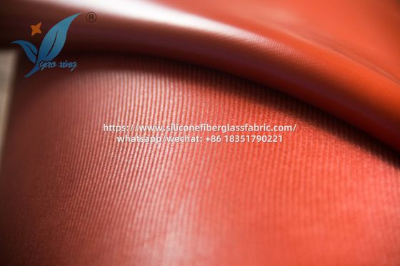 Tessuto in fibra di vetro impregnato di silicone intrecciato rinforzato con filo d'acciaio, lunghezza 50 m/rotolo, durevole