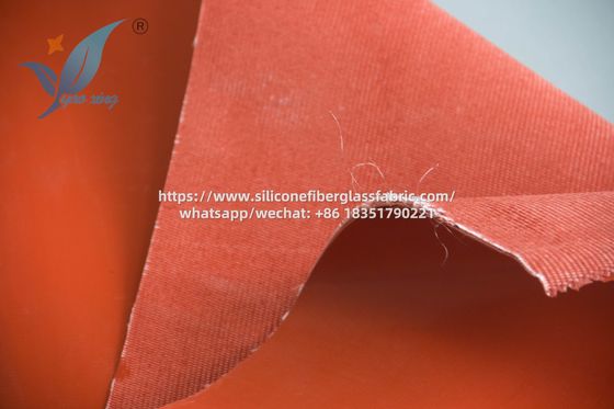 Tessuto in fibra di vetro impregnato di silicone intrecciato rinforzato con filo d'acciaio, lunghezza 50 m/rotolo, durevole