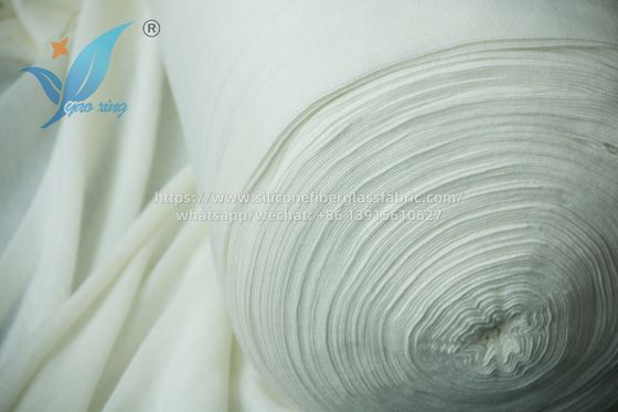 Fodera per materasso in spugna elasticizzata ignifuga a maglia con fibra di vetro e rayon