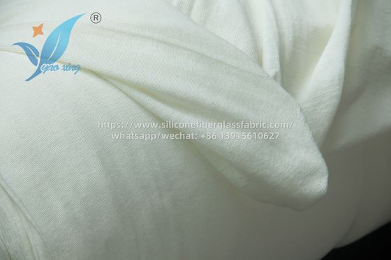 Fodera per materasso in spugna elasticizzata ignifuga a maglia con fibra di vetro e rayon