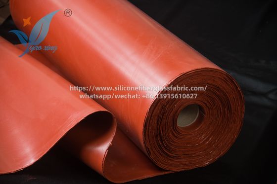 4.0 mm Tessuto in fibra di vetro in silicone ignifugo di qualità industriale resistente