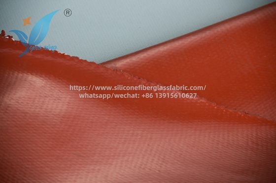 4.0 mm Tessuto in fibra di vetro in silicone ignifugo di qualità industriale resistente