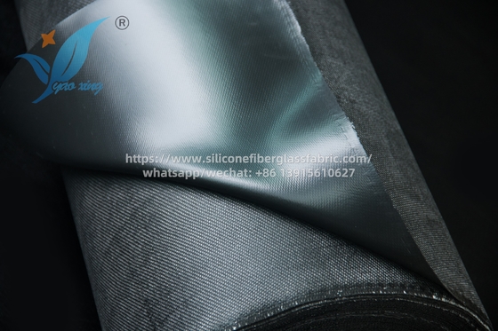 Tessuto di silicone in fibra di vetro antistatica certificata da 1,2 mm per isolamento delle centrali elettriche termiche