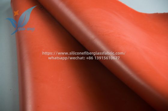 Fabbrica di fibra di vetro in silicone a doppio lato, ignifuge, composita, pesante