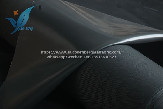 Tessuto isolante termico con rivestimento in silicone a 3 mm a una sola faccia