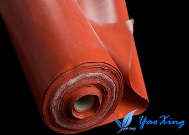tessuto rivestito di silicone a prova di fuoco lati laterali e doppi uno della vetroresina di 1.5mm