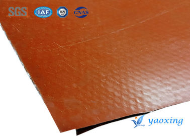 Tessuto rivestito di silicone termoresistente 150m 200m della vetroresina