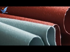 panno rivestito di silicone spesso della vetroresina di 0.4mm per la tenda a prova di fuoco