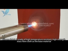 4 mm tessuto di silicone anti-invecchiamento per uso industriale