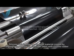 Tessuto di silicone industriale ignifugo anti invecchiamento